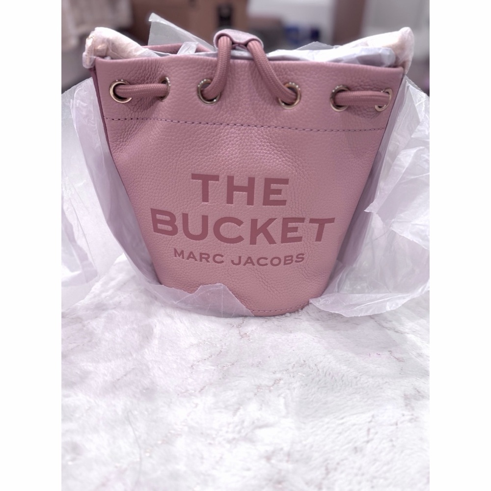 MARC JACOB’S TOTE BAG CROSSBODY BUCKET BAG ROSE PINK NWT
